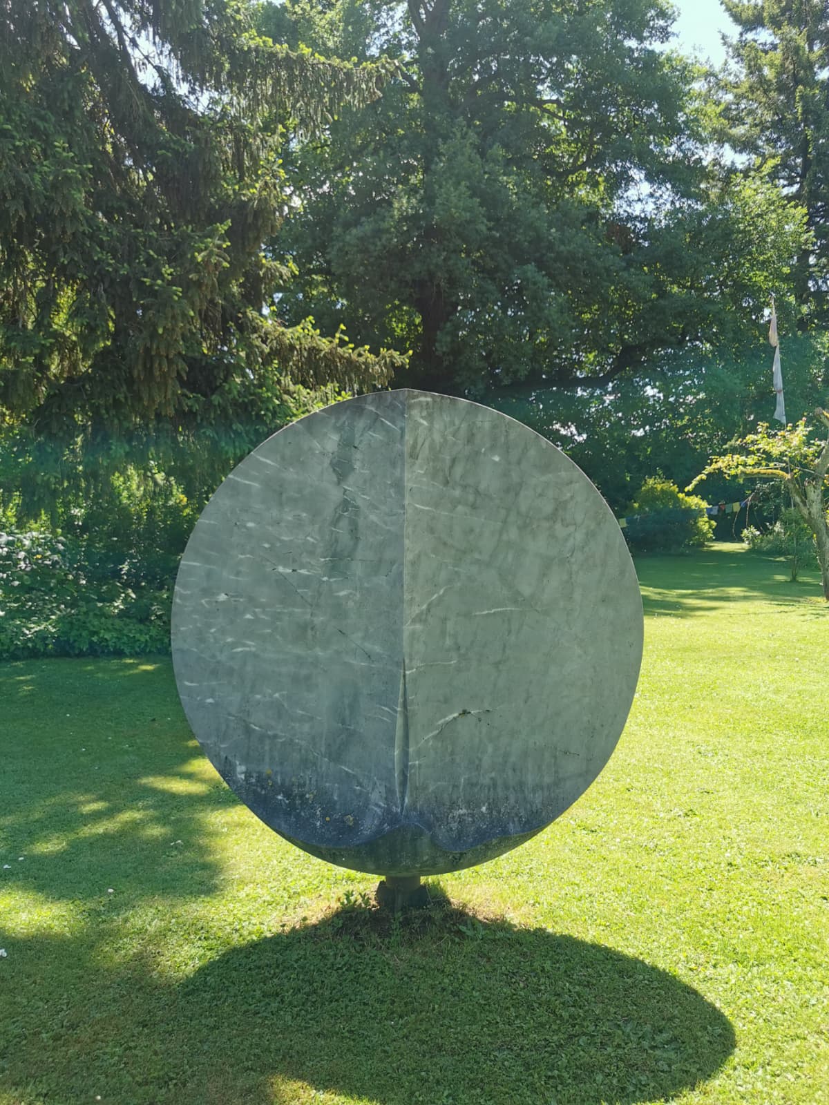 sculpture de face après nettoyage